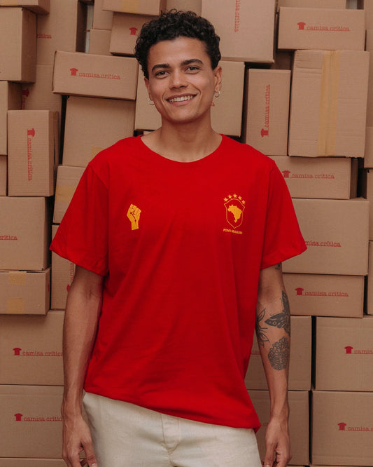 Camiseta Básica Povo Brasileiro