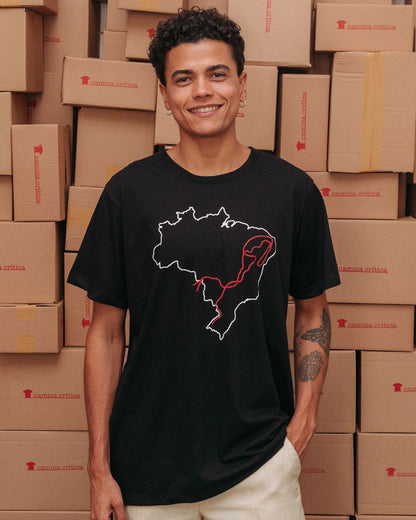 Camiseta Básica A Coluna Prestes