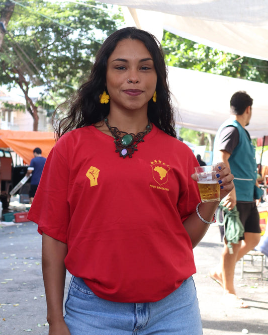 Camiseta Básica Povo Brasileiro