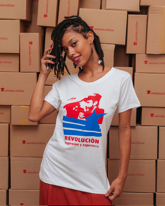 Camiseta Baby Look Revolução Cubana