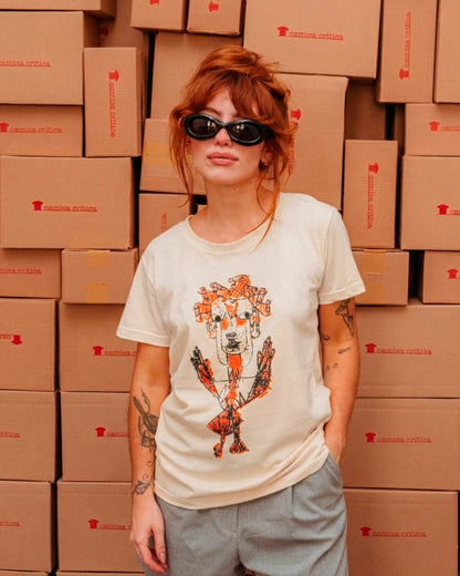 Camiseta Baby Look Angelus Novus