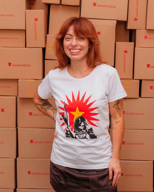 Camiseta Baby Look A Resistência é A Vida