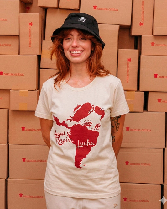 Camiseta Baby Look Lucha