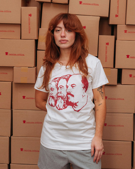 Camiseta Baby Look Iconoclastia Comunista