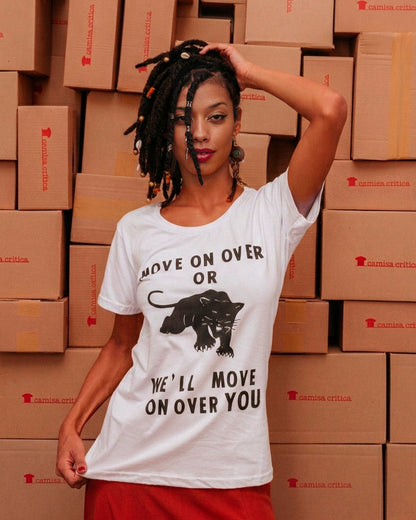 Camiseta Baby Look Panteras Negras