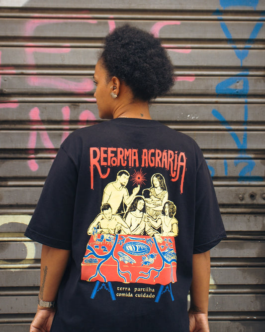 Camiseta Oversized Reforma Agrária