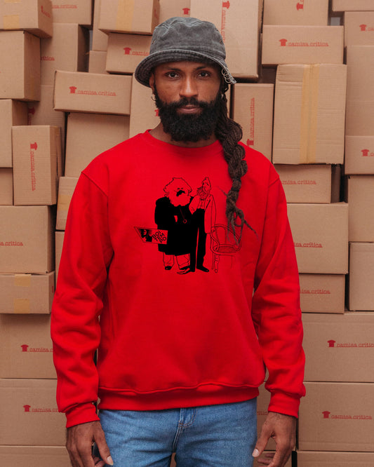 Moletom Boitempo Marx e Engels