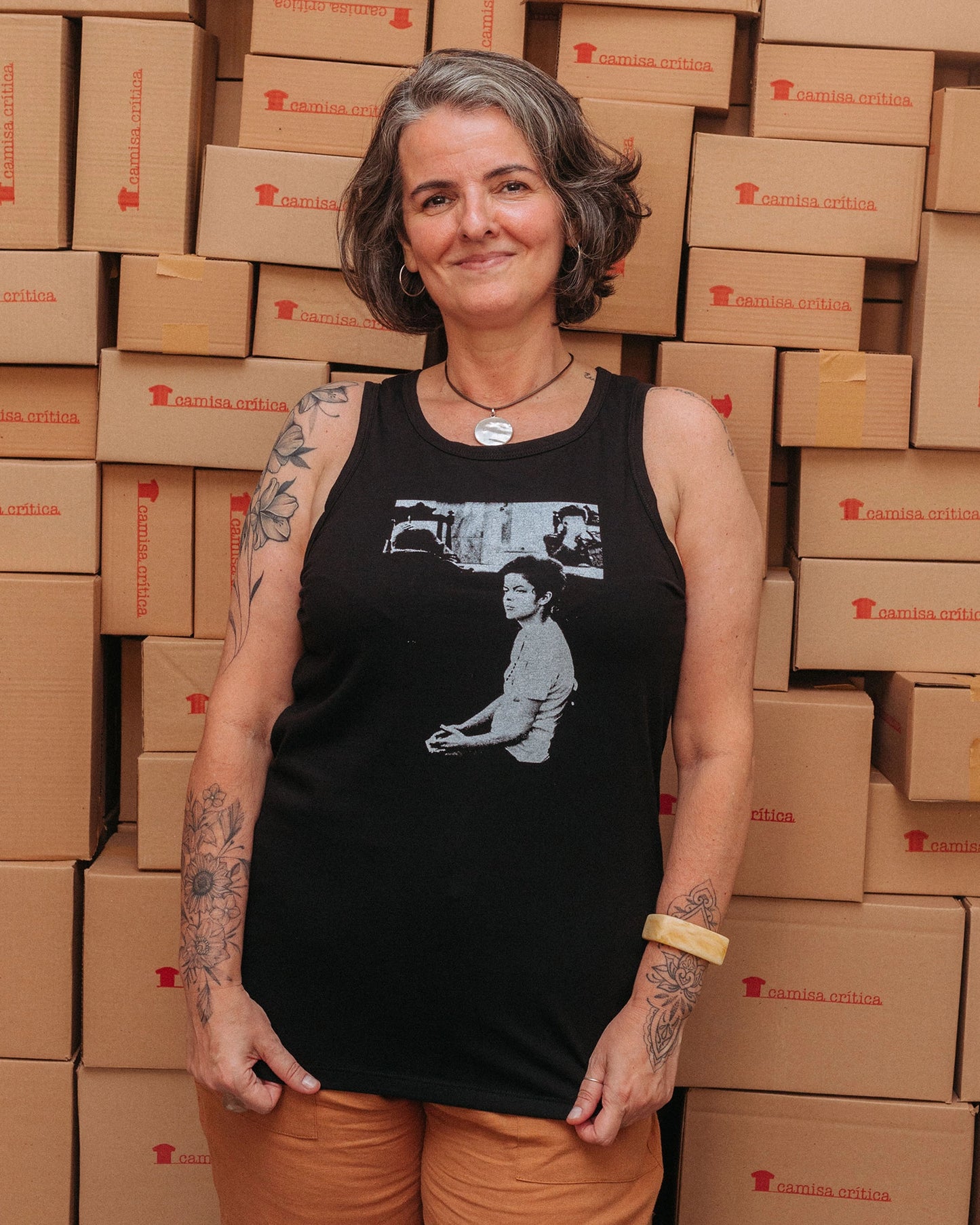 Camiseta Regata Dilma Guerreira