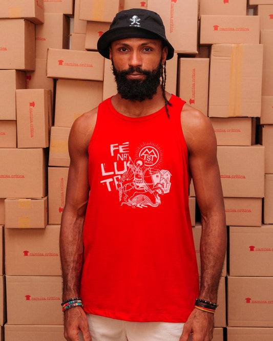 Camiseta Regata Fé Na Luta MTST