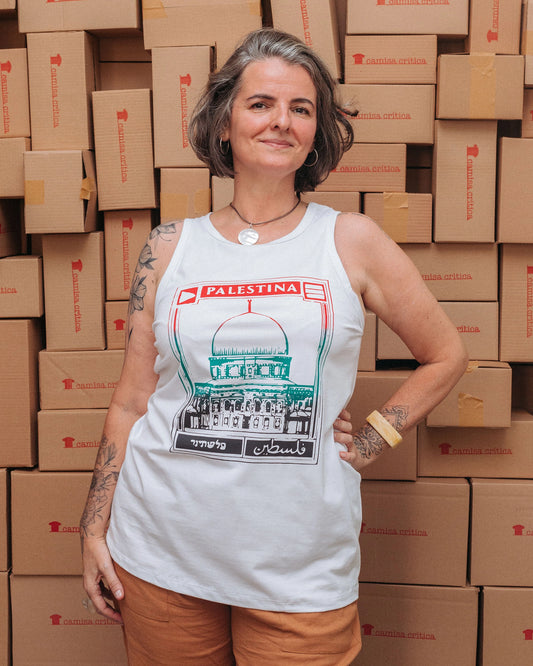 Camiseta Regata Palestina Livre