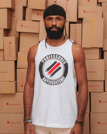 Camiseta Regata Professores Antifascismo