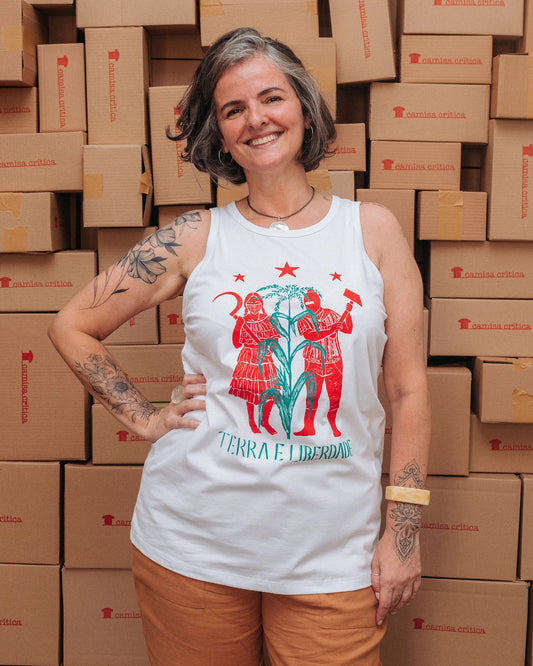 Camiseta Regata Terra e Liberdade