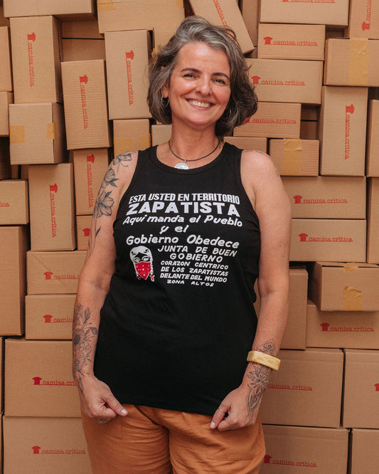 Camiseta Regata Território Zapatista