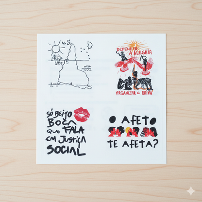 Pack de tatuagens da Crítica