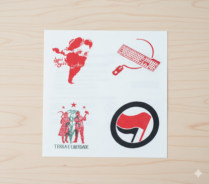 Pack de tatuagens da Crítica