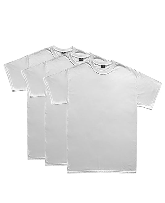 Kit Base 3 Camisetas Básicas Lisas