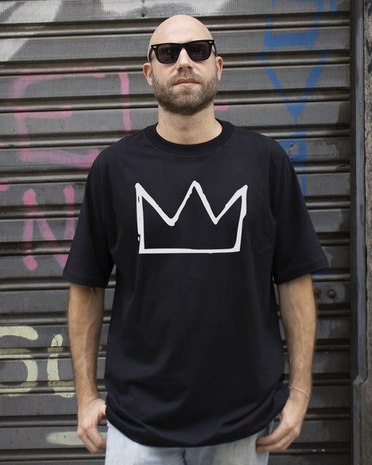 Camiseta Oversized Basquiat