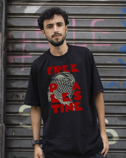 Camiseta Oversized Free Palestine