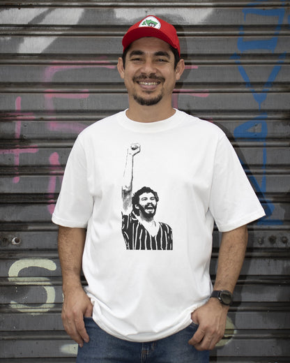 Camiseta Oversized Sócrates Brasileiro