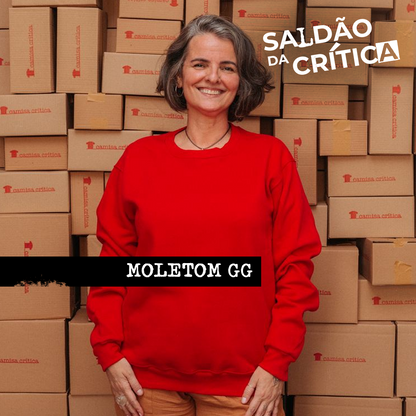 Saldão da Crítica - Moletom GG