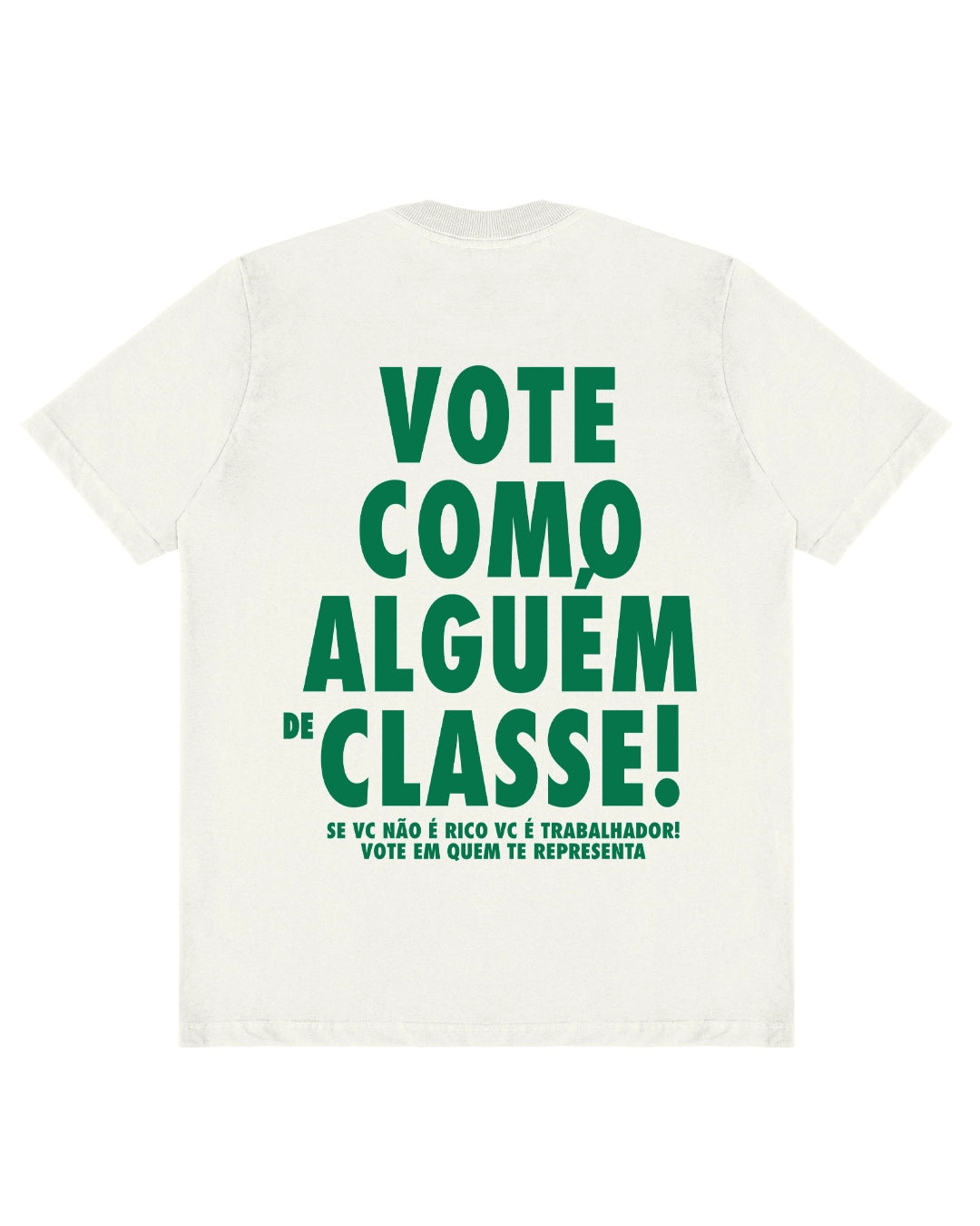 Camiseta Oversized Lula com classe