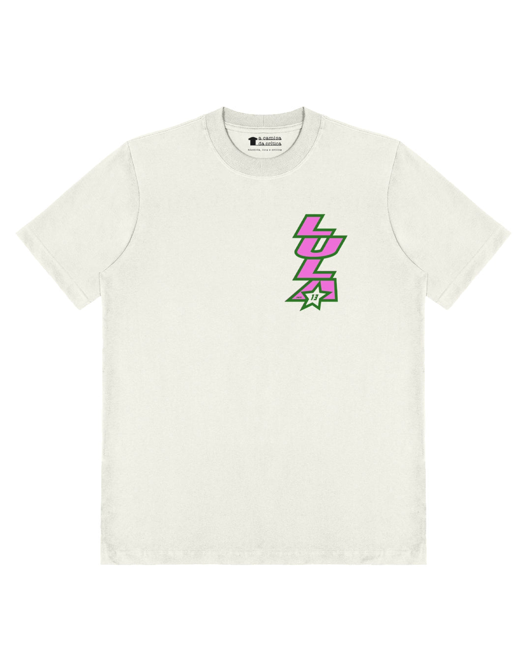 Camiseta Oversized Lula com classe