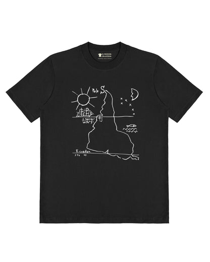 Camiseta Oversized Nosso Norte É O Sul: Torres Garcia