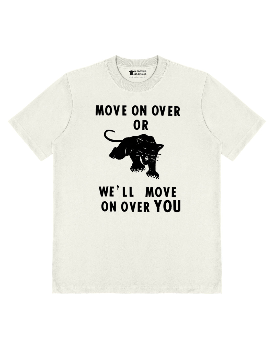 Camiseta Oversized Panteras Negras