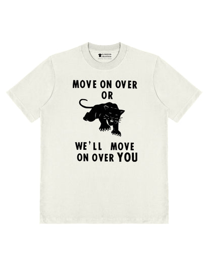 Camiseta Oversized Panteras Negras