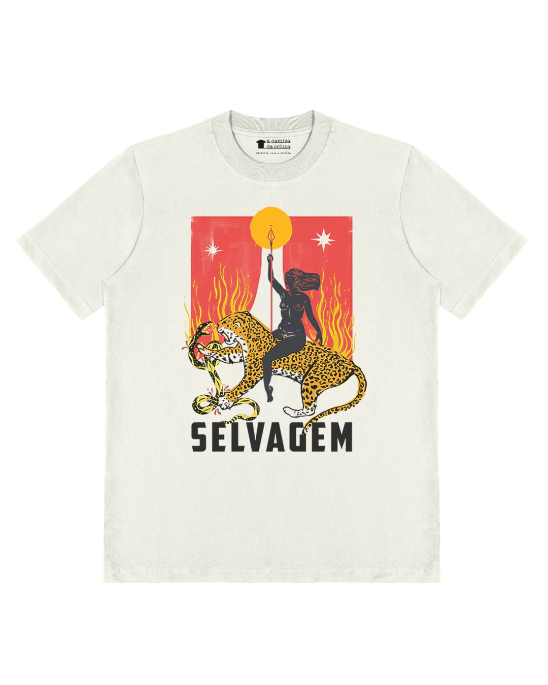 Camiseta Oversized Selvagem