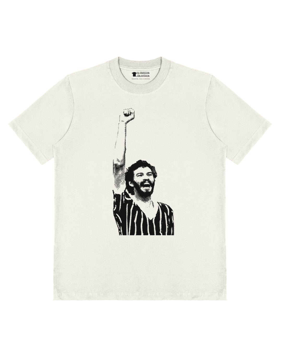 Camiseta Oversized Sócrates Brasileiro