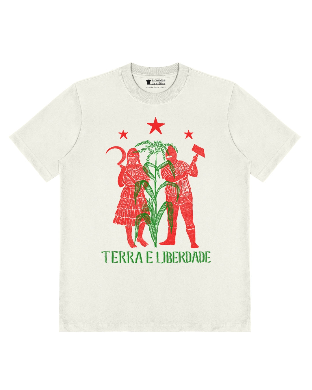 Camiseta Oversized Terra e Liberdade
