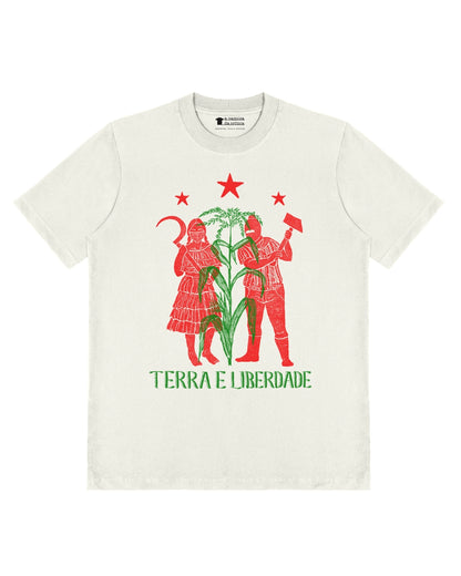 Camiseta Oversized Terra e Liberdade