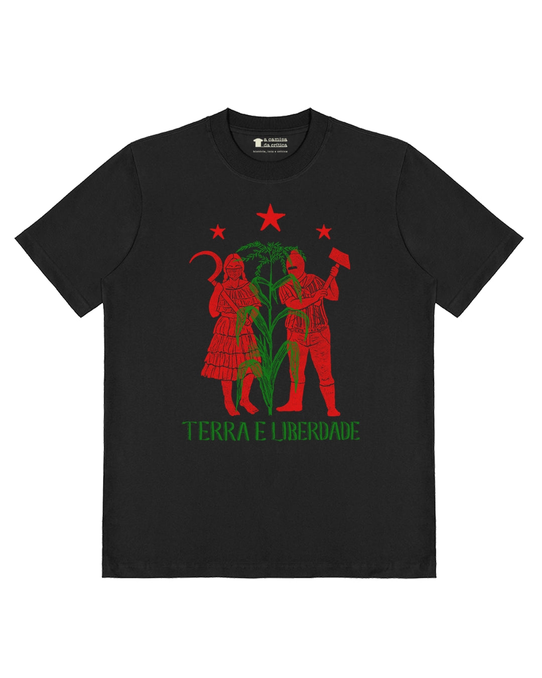 Camiseta Oversized Terra e Liberdade