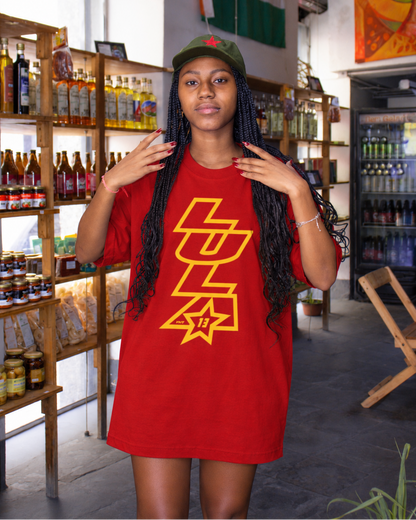 Camiseta Oversized Lula 13