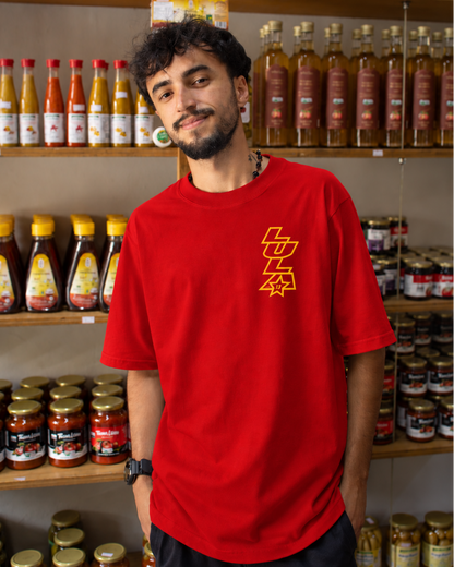 Camiseta Oversized Lula Trabalhador