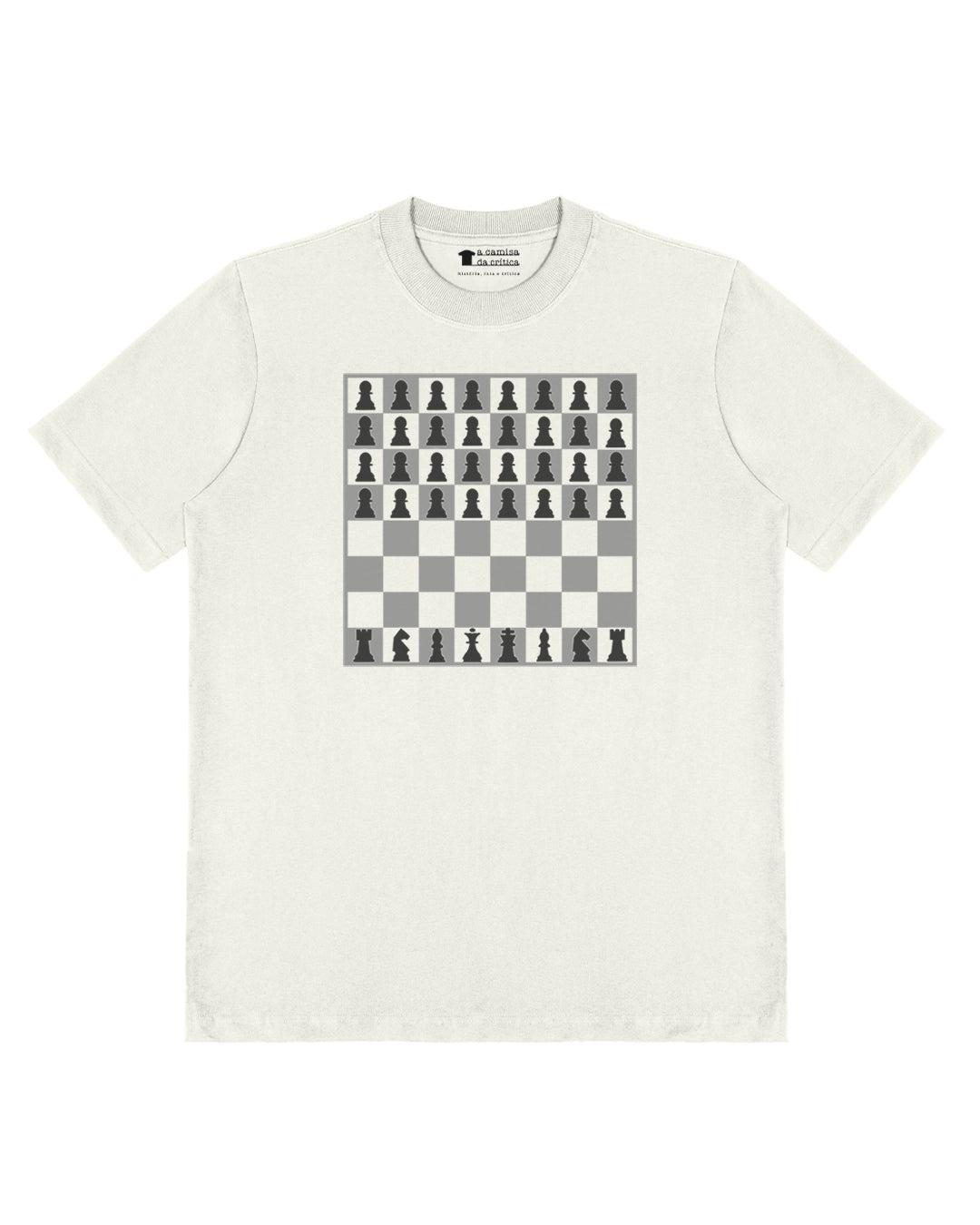 Camiseta Oversized Xadrez da Revolução