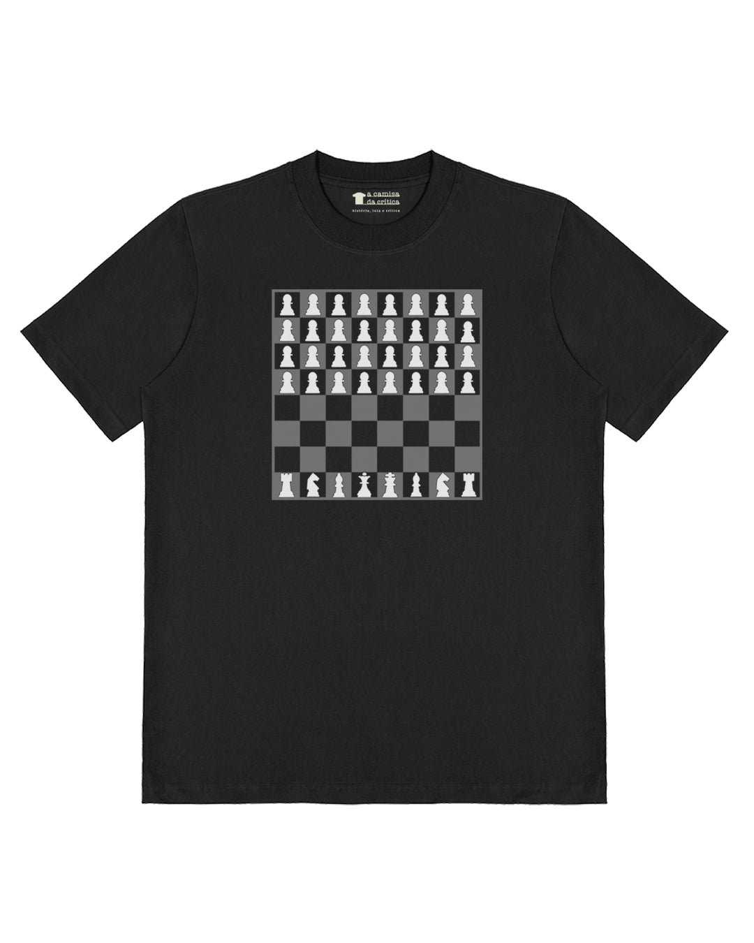 Camiseta Oversized Xadrez da Revolução