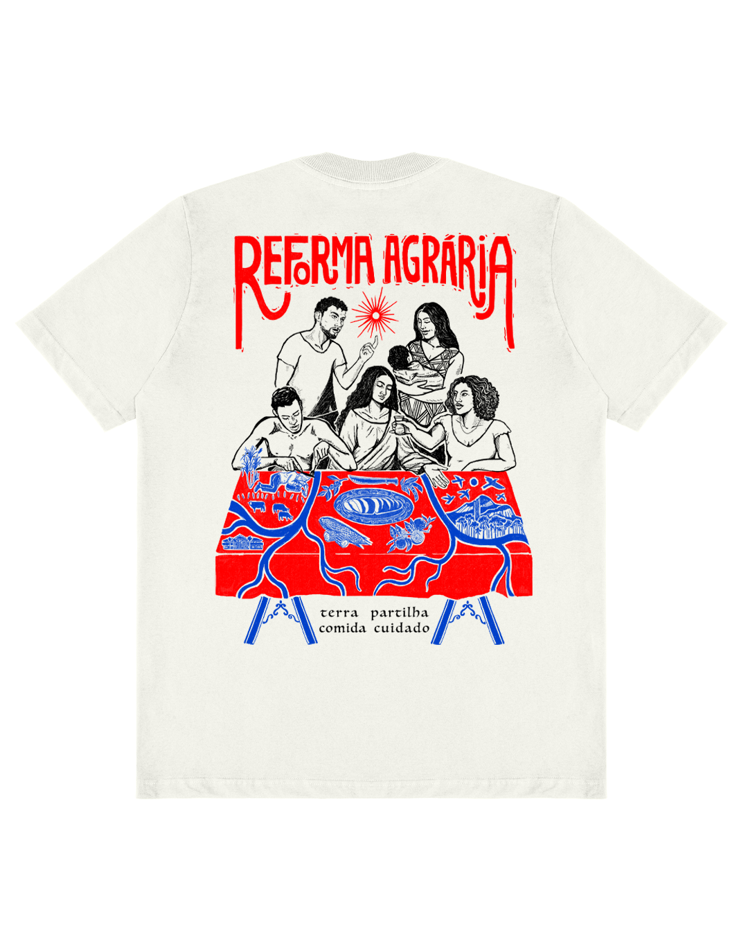 Camiseta Oversized Reforma Agrária