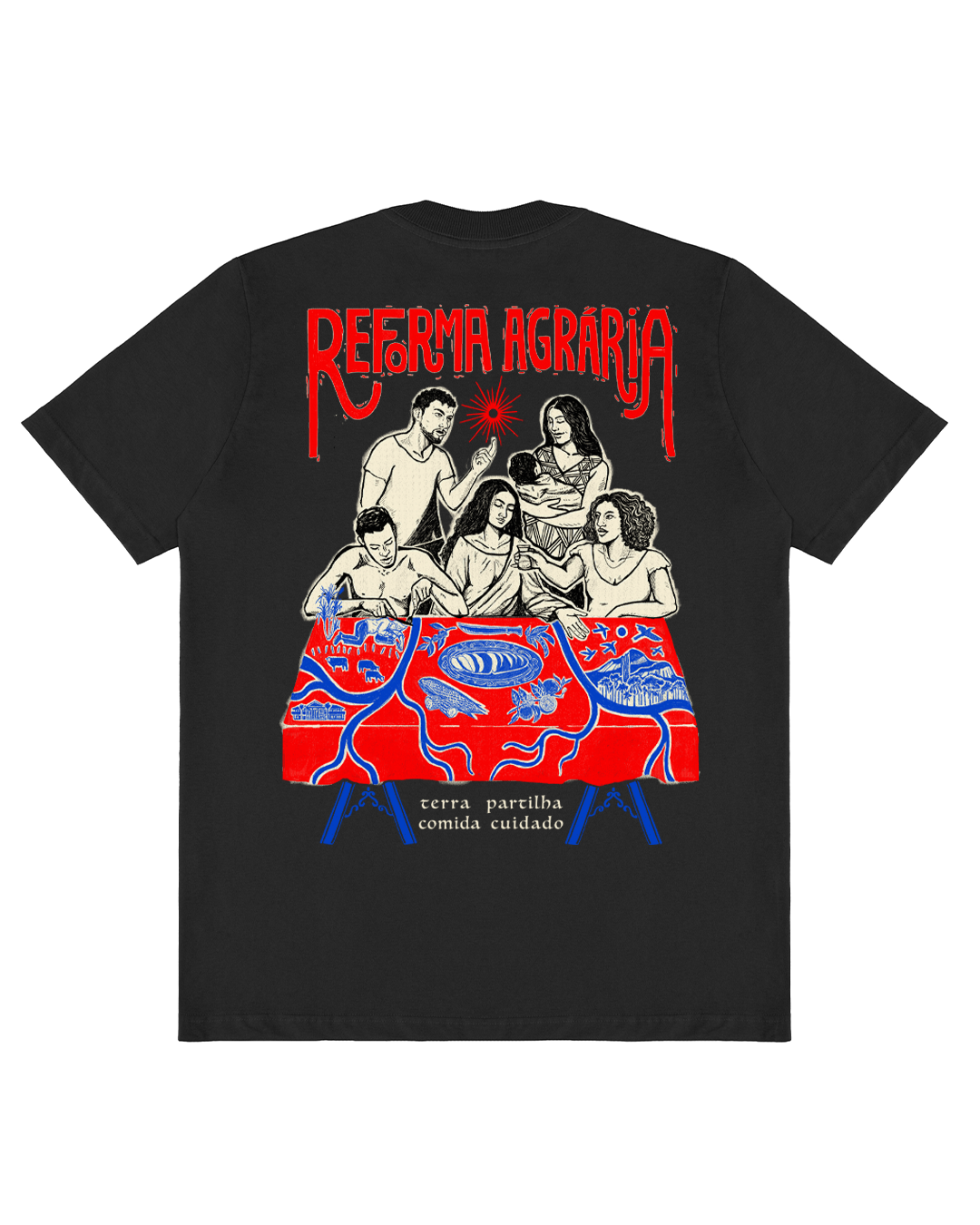 Camiseta Oversized Reforma Agrária