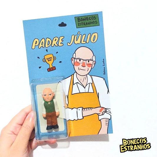 Boneco Estranho Padre Júlio