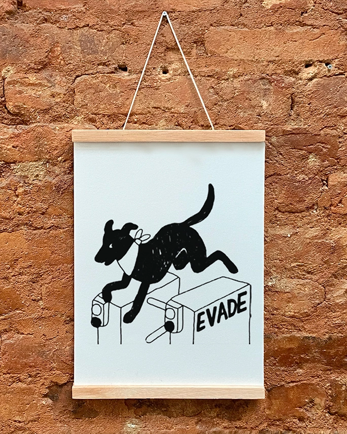 Pôster Evade - Negro Matapacos
