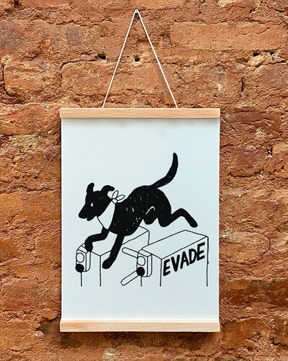 Pôster Evade - Negro Matapacos