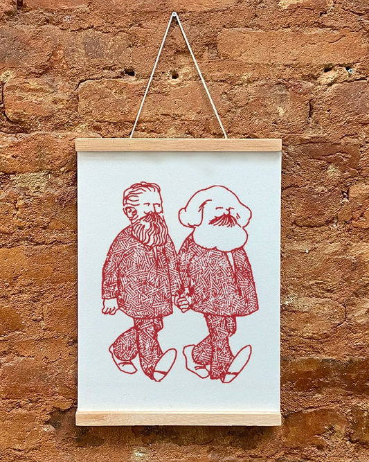 Pôster Marx & Engels