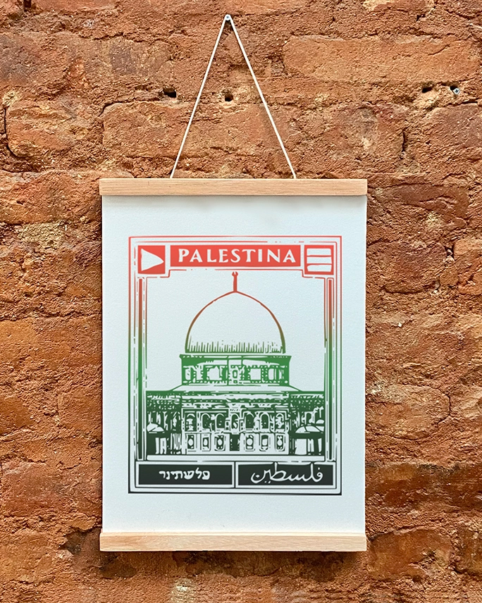 Pôster Palestina Livre