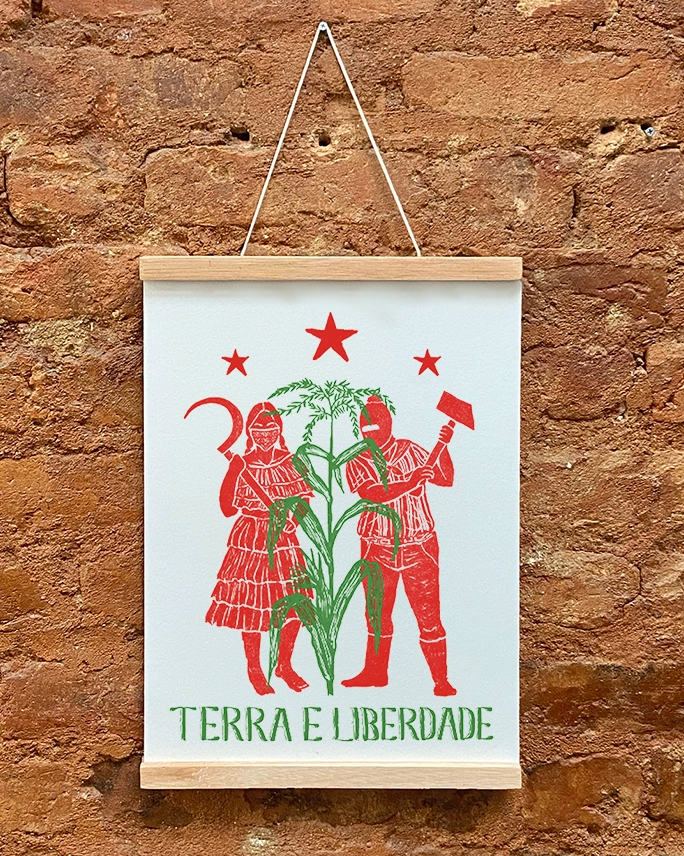Pôster Terra e Liberdade