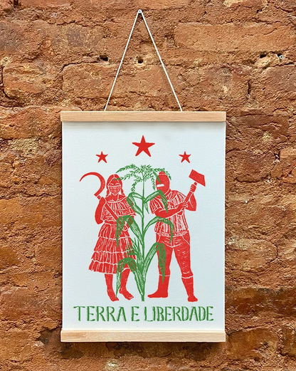 Pôster Terra e Liberdade
