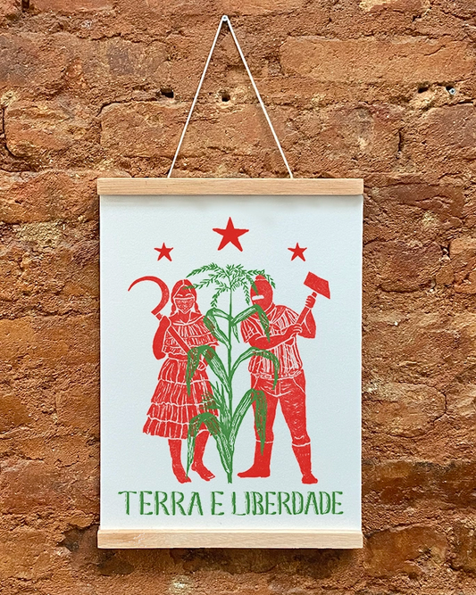Pôster Terra e Liberdade