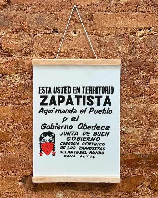 Pôster Território Zapatista