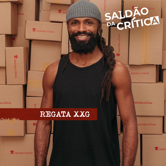 Saldão da Crítica - Camiseta Regata XXG